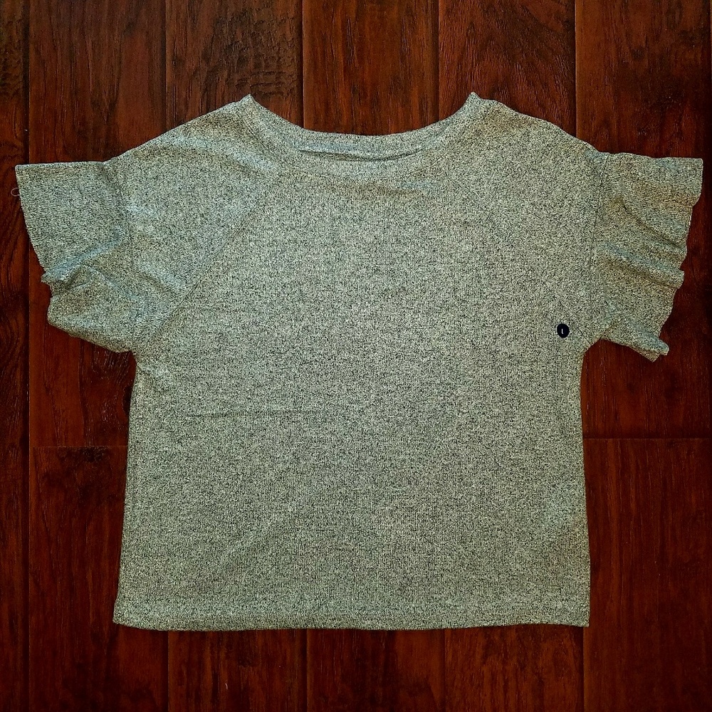 Abercrombie Flutter Sleeve Top